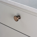 Cabinet Knob Uno - Burnished Brass
