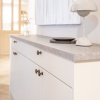 Cabinet Knob Uno - Burnished Brass