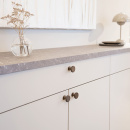 Cabinet Knob Uno - Burnished Brass