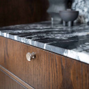 Cabinet Knob Uno - Nickel plated