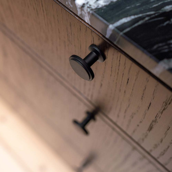 Cabinet Knob Uno - Matte Black