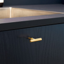 Cabinet Knob T Spira - Polished Brass