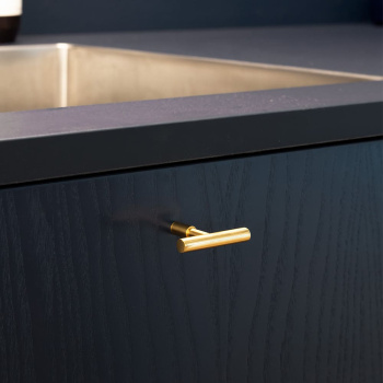 Cabinet Knob T Spira - Polished Brass