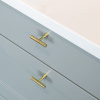 Cabinet Knob T Spira - Polished Brass