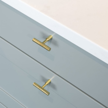 Cabinet Knob T Spira - Polished Brass