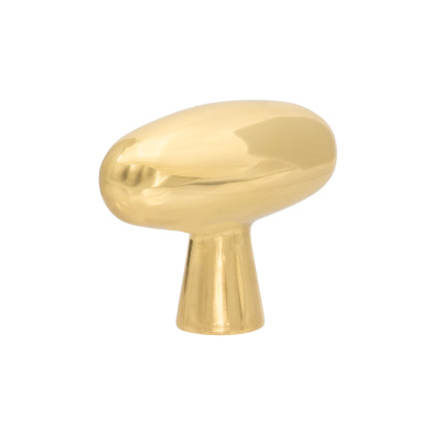 Cabinet Knob T Oliver - Polished Brass in the group Cabinet Knobs / Show all cabinet knobs / T-Knobs at Beslag Online (343414-11)
