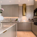 Edge Pull Handle Lip - Polished Brass