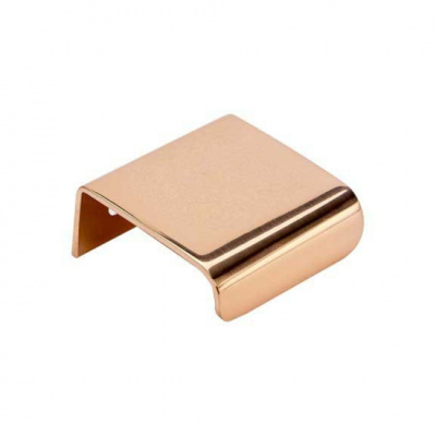 Profile Handle Lip - 40mm - Polished Copper in the group Cabinet Handles / Color/Material / Copper at Beslag Online (343452-11)