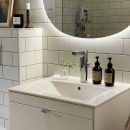 Edge Pull Handle Lip - Polished Chrome