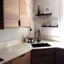 Edge Pull Handle Lip - Black