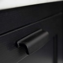 Handle Art - 96mm - Cast Iron Black