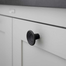 Cabinet Knob Fleur - Cast Iron Black