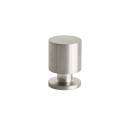 Cabinet Knob Solo - 21mm - Brushed Stainless