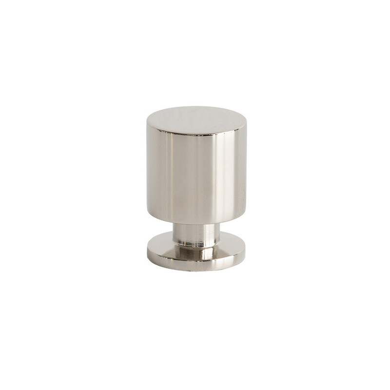 Cabinet Knob Solo - 21mm - Nickel Plated