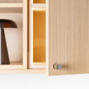 Cabinet Knob Solo - 21mm - Nickel Plated