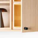 Cabinet Knob Solo - 21mm - Matte Black