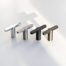 Cabinet Knob T Flow - Polished Chrome