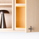 Cabinet Knob T Flow - Burnished Brass