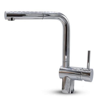 Kitchen Mixer Tap Venedig - Pull-Out Spout - Chrome