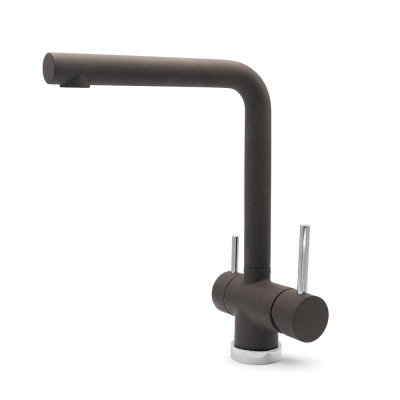 Kitchen Mixer Tap Milano - Silgranit Coffee/Chrome in the group Storage / Show all storage / Kitchen Mixer Tap at Beslag Online (35080)