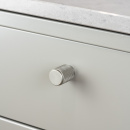 Cabinet Knob Riff - Stainless Steel Look