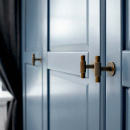 Cabinet Knob T Manor - Antique Brass