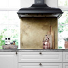 Cabinet Knob T Manor - Antique Brass