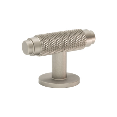 Cabinet Knob T Riff - Stainless Steel Look in the group Cabinet Knobs / Show all cabinet knobs / T-Knobs at Beslag Online (351051-11)