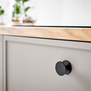 Cabinet Knob Orbit - 35mm - Matte Black 