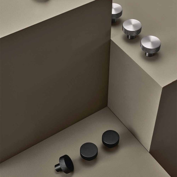 Cabinet Knob Simon - 35mm - Stainless Steel Finish 