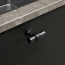 Cabinet Knob T Bond - Matte Black