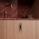 Handle Facet - Matte Bronze