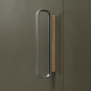 Handle Race - Oak/Stainless Steel Look