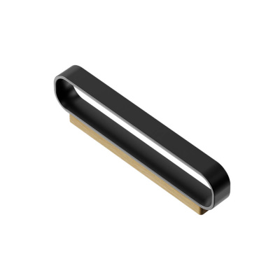 Handle Race - 96mm - Oak/Matte Black in the group Outlet at Beslag Online (352126-11)