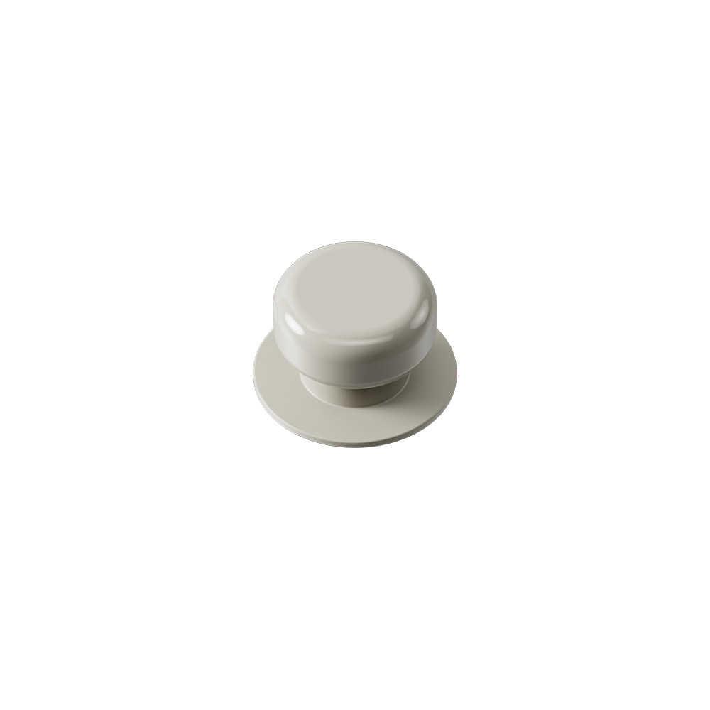 Cabinet Knob Colette - 50mm - Glossy Dusty Creme