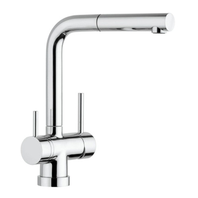 Kitchen Mixer Tap London - Pull-Out Spout - Chrome in the group Storage / Show all storage / Kitchen Mixer Tap at Beslag Online (35300)