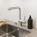 iCrolla Dishwasher Shut-Off Valve - Stainless Steel