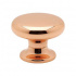 Knob 8701 in polished copper for kitchen and furniture