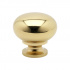 Cabinet knob 7638 in polished brass from Beslag Design