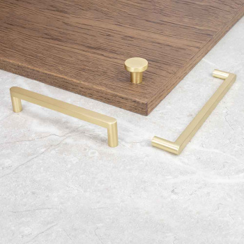 Knob 2078 - Brushed Brass