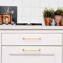 Handle Lounge - 160mm - Brushed Brass