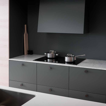 Cabinet Knob Plato - Brushed Black