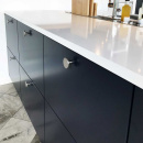 Cabinet Knob Plato - Brushed Brass