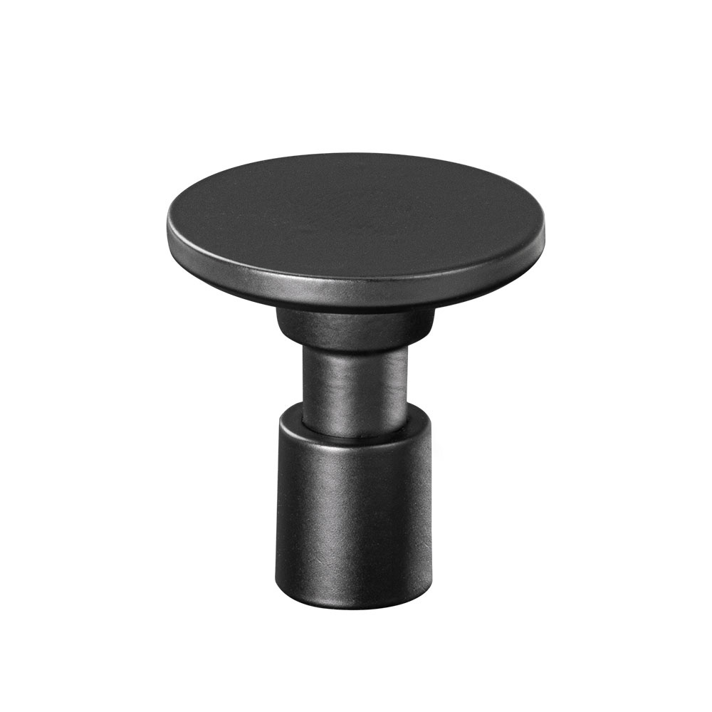 Cabinet Knob Jubilee - 28mm - Matte Black
