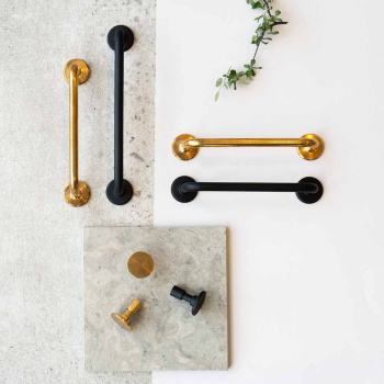 Cabinet Knob Jubilee - 28mm - Matte Black