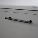 Handle Rille Mini - 160mm - Brushed Black