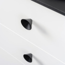 Cabinet Knob Conic - 29mm - Matte Black