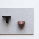 Cabinet Knob Conic - 29mm - Walnut