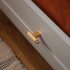 Cabinet Knob T Arpa - Brushed Brass