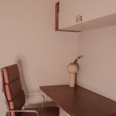 Cabinet Knob T Arpa/Back Plate - Stainless Steel Look